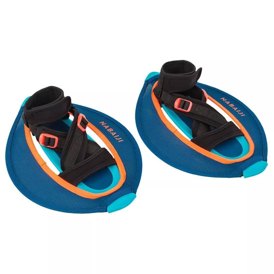Aquafit Pullstep Mesh Pair of Dumbbells, Blue, No Color, large image number 0