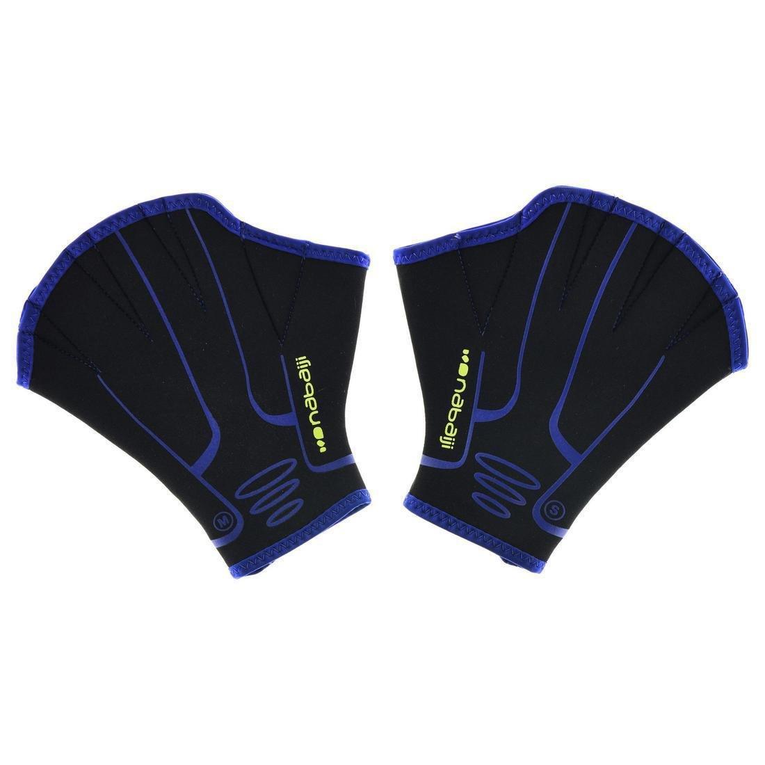 Aquafit Neoprene Webbed Gloves, Fluo Peach, , large image number 0