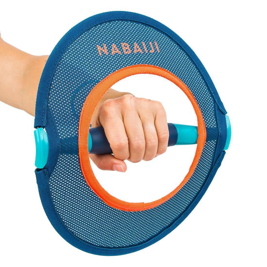 Pullpush Mesh Aquafit Pair of Dumbbells, Blue, No Color, large image number 2