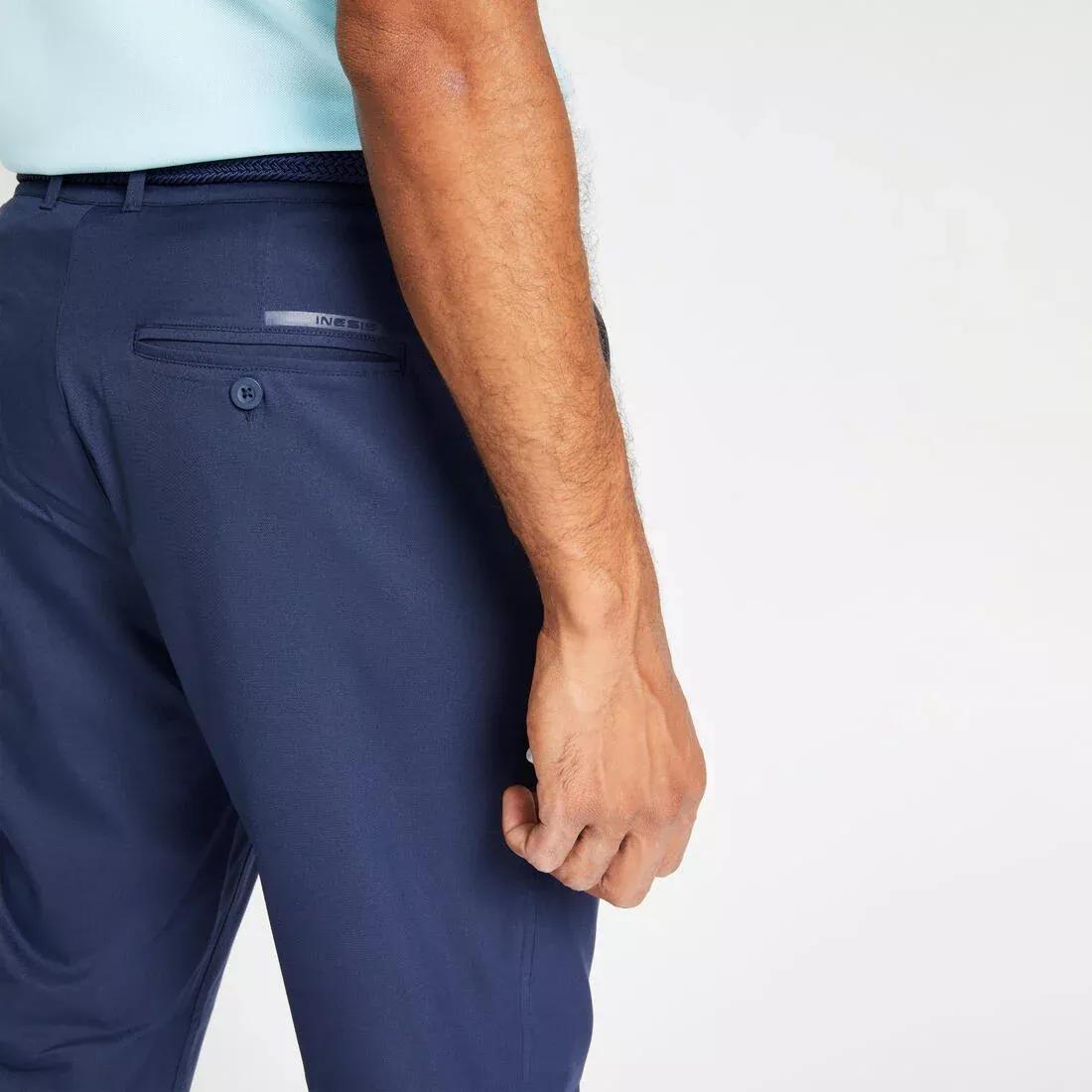 NAVY BLUE MEN'S GOLF TROUSERS - WW500, No Color, large image number 2