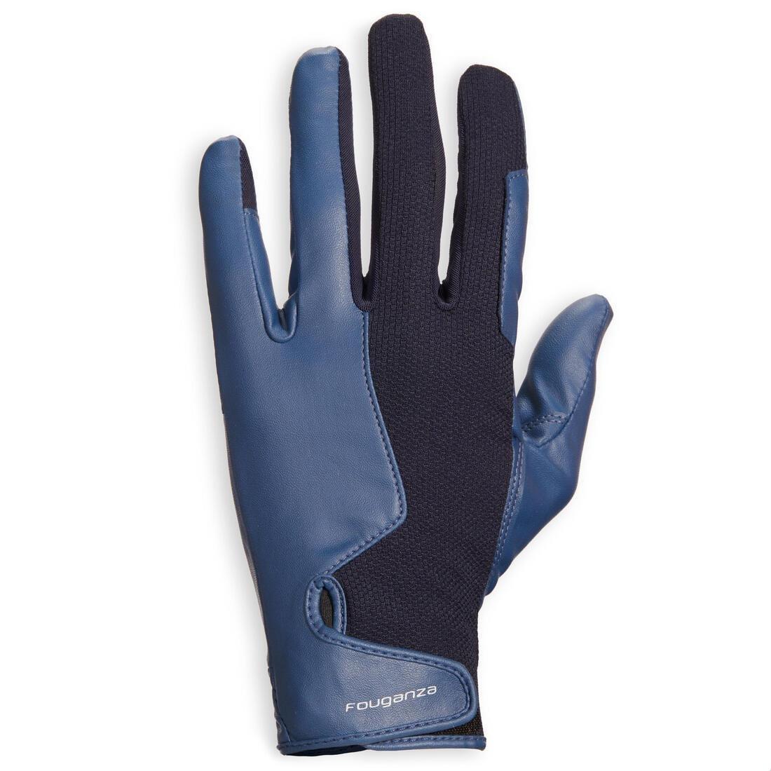 560 Women's Horse Riding Gloves, Black, , large image number 6