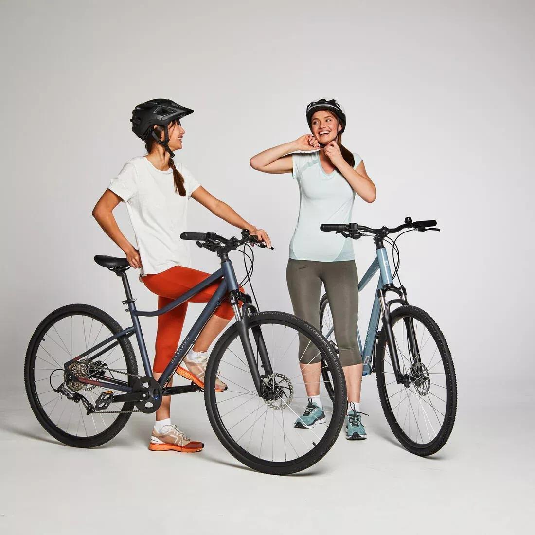 Riverside Hybrid Bike - 500, Navy, No Color, large image number 2