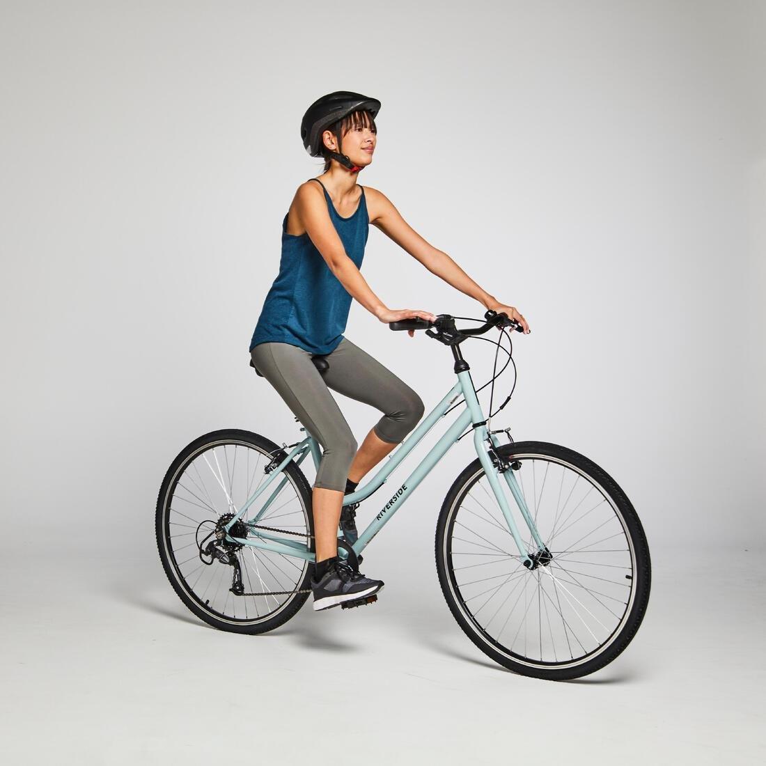 Hybrid Bike Riverside 120 Low Frame, Green, No Color, large image number 10