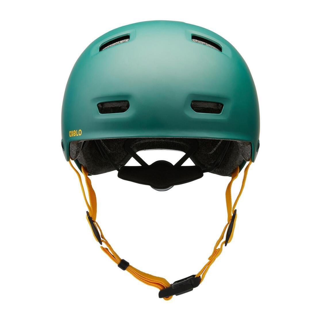 Adult Inline Skate Helmet Oxelo Mf 540, Green, No Color, large image number 11