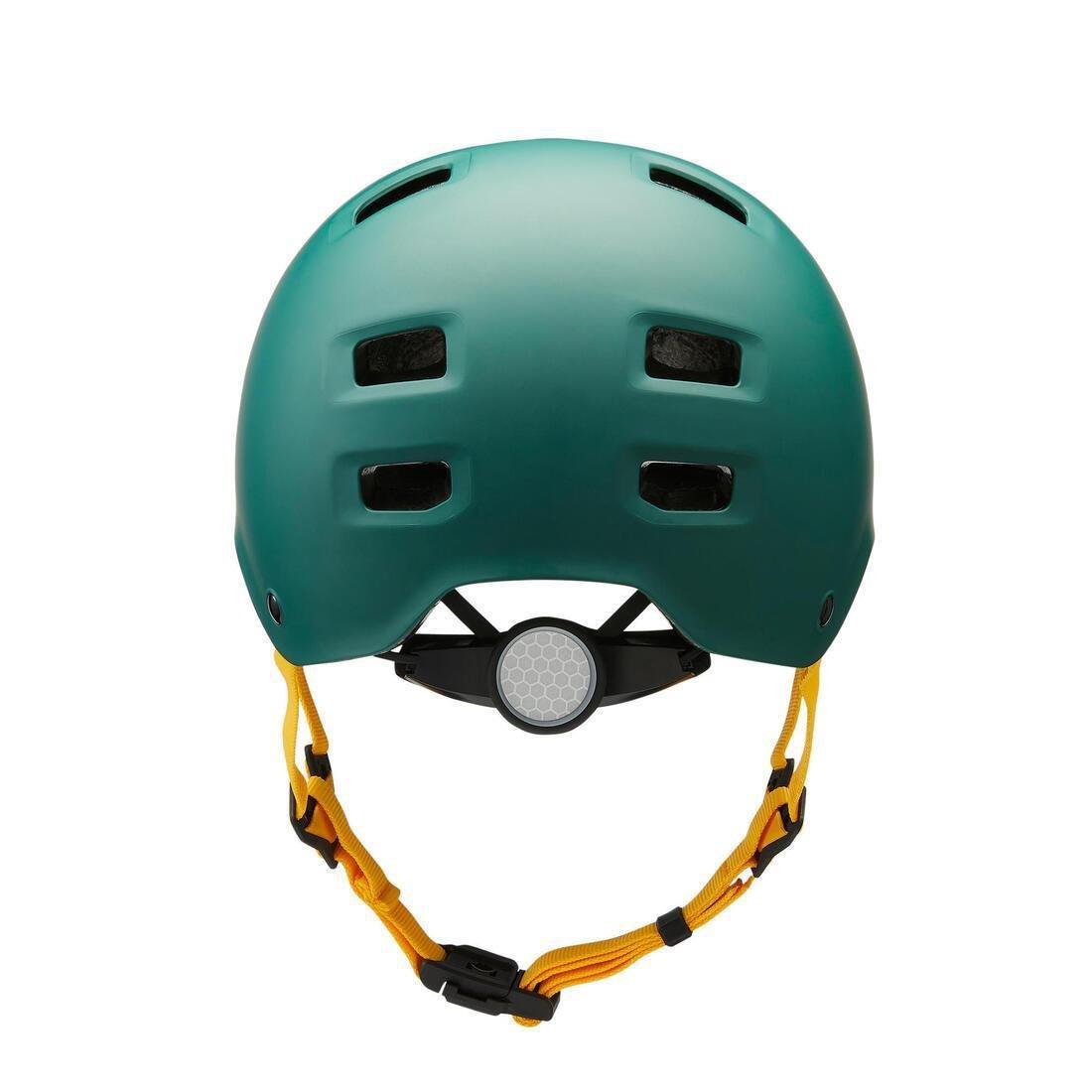 Adult Inline Skate Helmet Oxelo Mf 540, Green, No Color, large image number 13