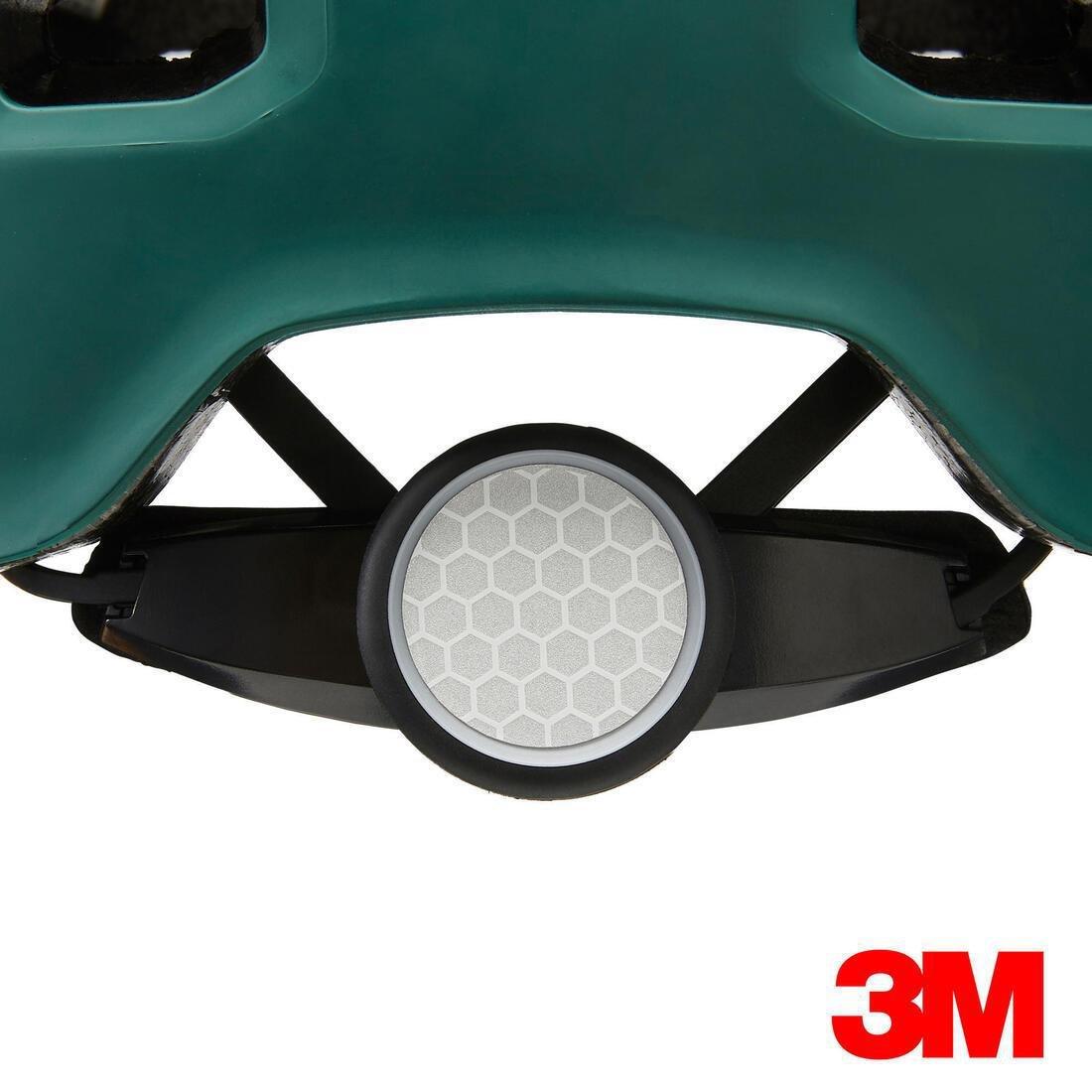 Adult Inline Skate Helmet Oxelo Mf 540, Green, No Color, large image number 14
