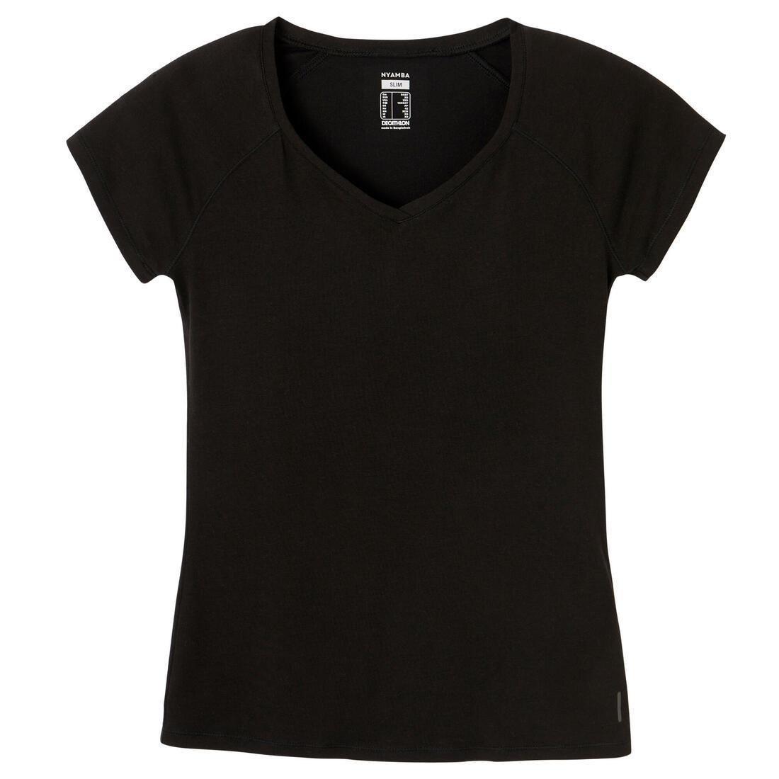 Slim Fit Stretch Cotton Fitness T-Shirt, Snow White, , large image number 8