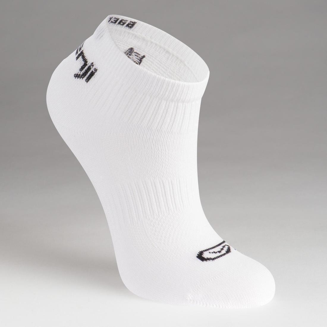 Kids Athletics Low Socks 3-Pack, White, , large image number 4