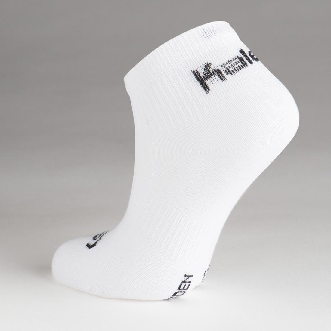 KIPRUN - Kids' Athletics Low Socks 3-Pack, Black