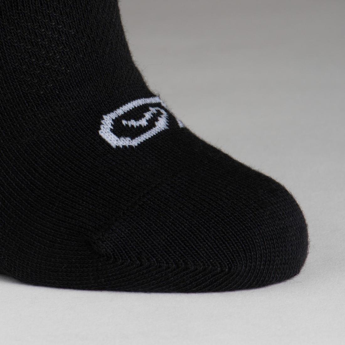 Kids' Athletics Low Socks 3-Pack, Black, , large image number 13