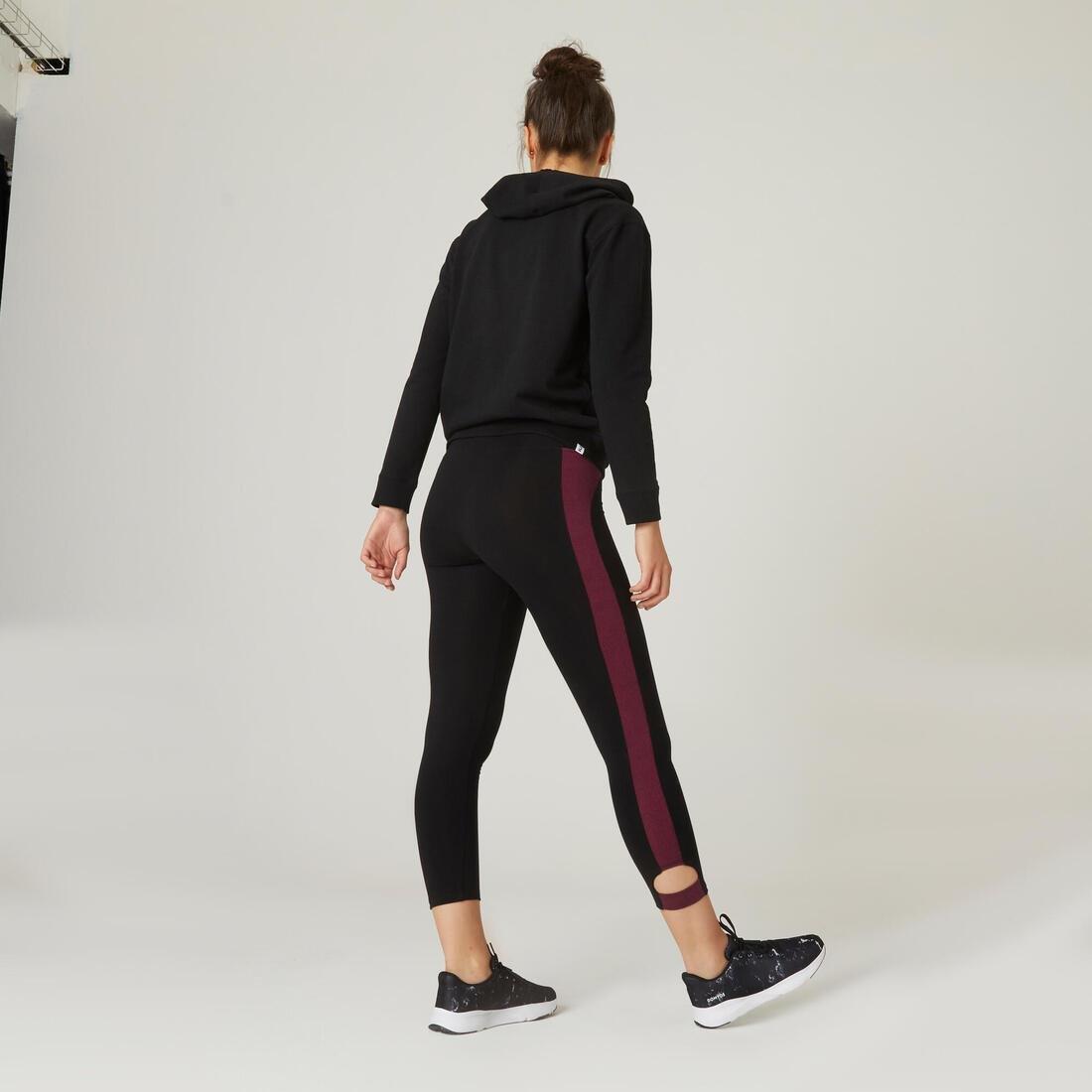 Women Cotton Blend Gym Legging - High Waist 510, Green, No Color, large image number 9