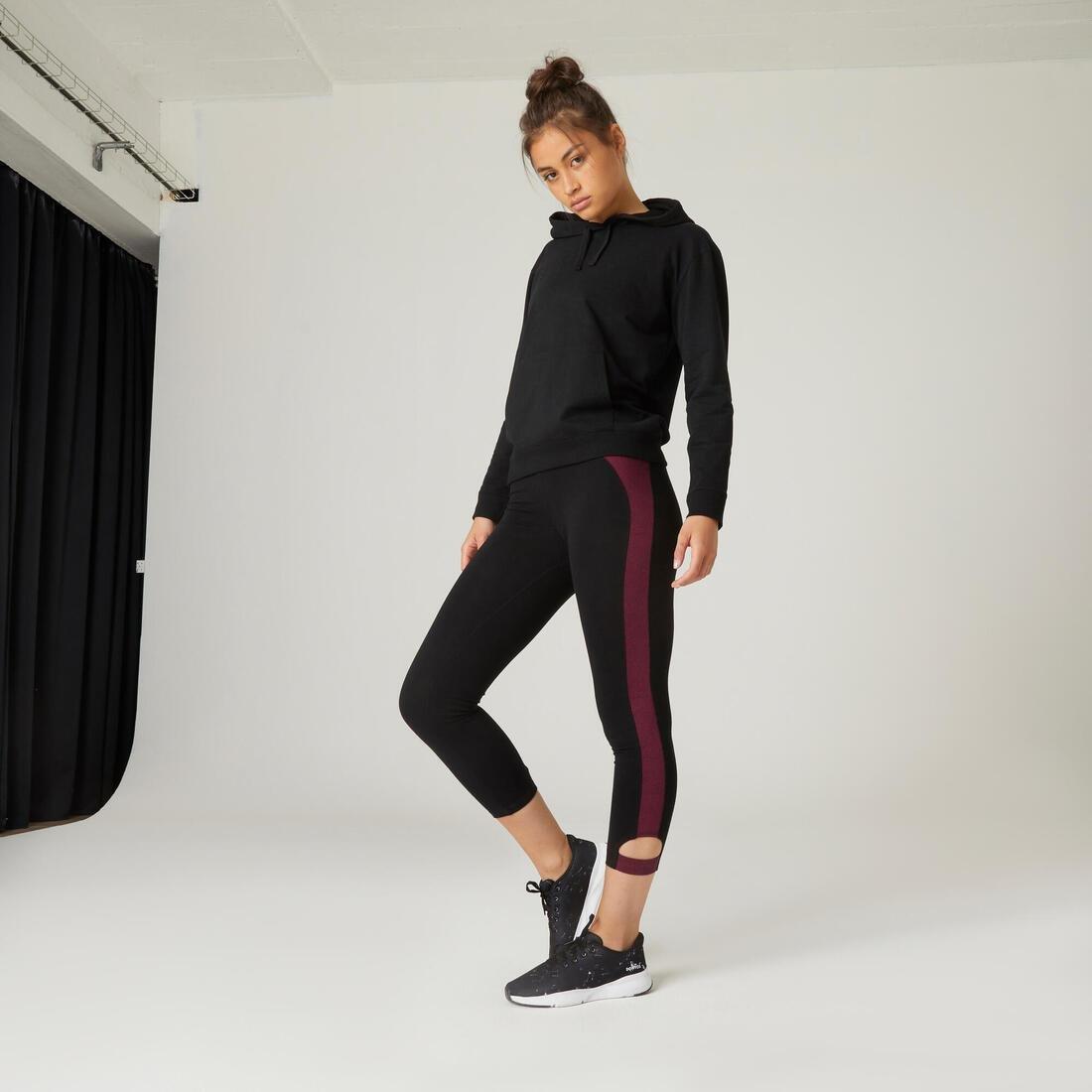 Women Cotton Blend Gym Legging - High Waist 510, Green, No Color, large image number 10