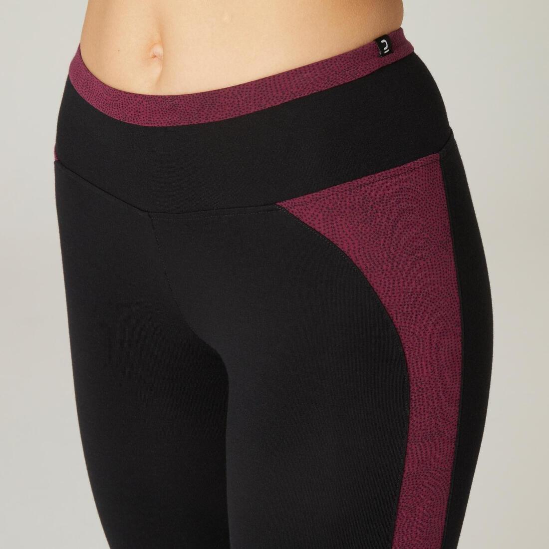 Women Cotton Blend Gym Legging - High Waist 510, Green, No Color, large image number 12