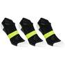 ARTENGO - Rs 160 Low Sports Socks Tri-Pack, Asphalt Blue
