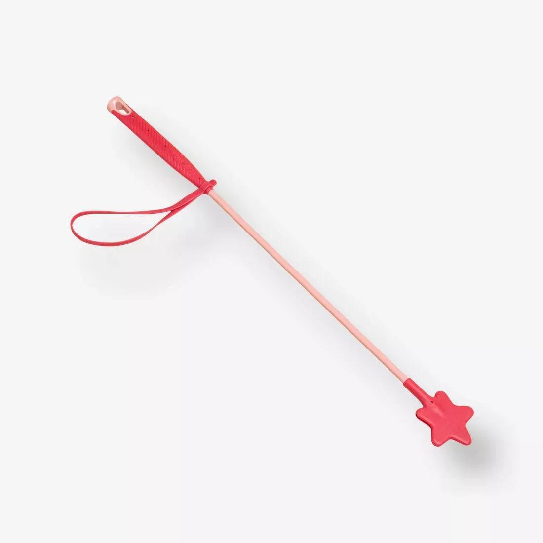 CHERRY RED 140 Multi Kids' Horse Riding Crop 58 cm, No Color, large image number 0