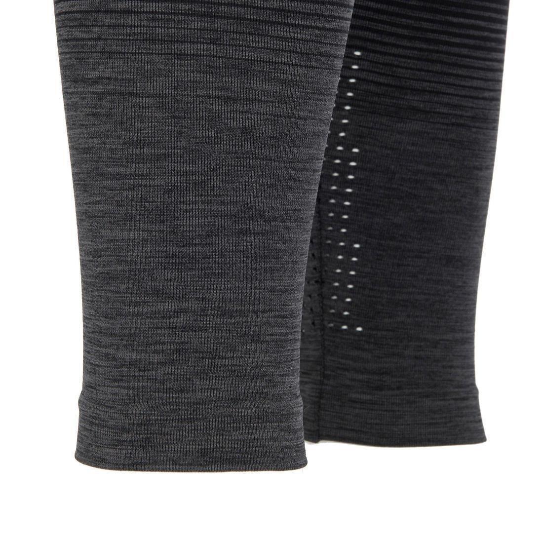 Kids Girls Seamless Leggings, Black, , large image number 14
