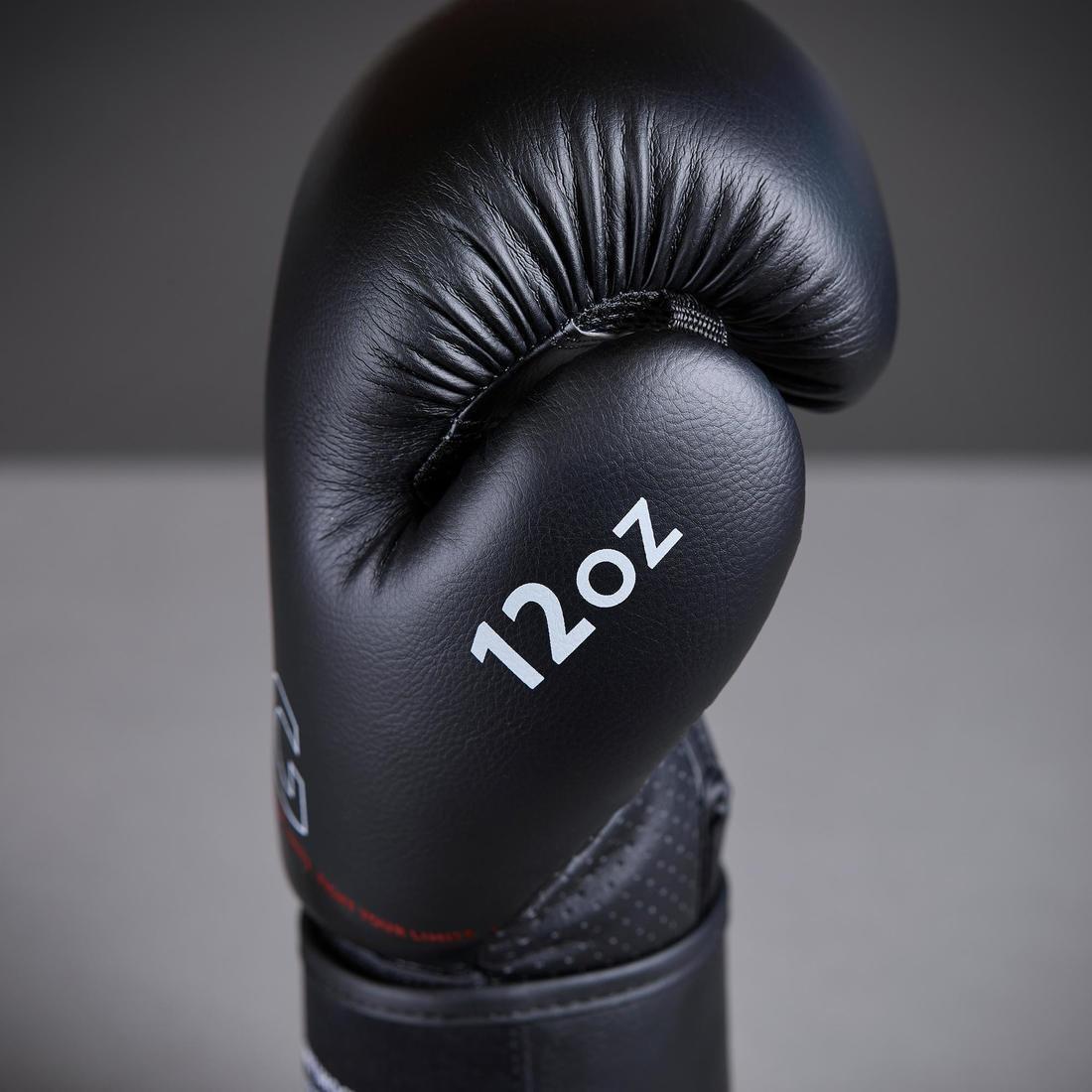 Boxing Training Gloves 120, Black, No Color, large image number 13