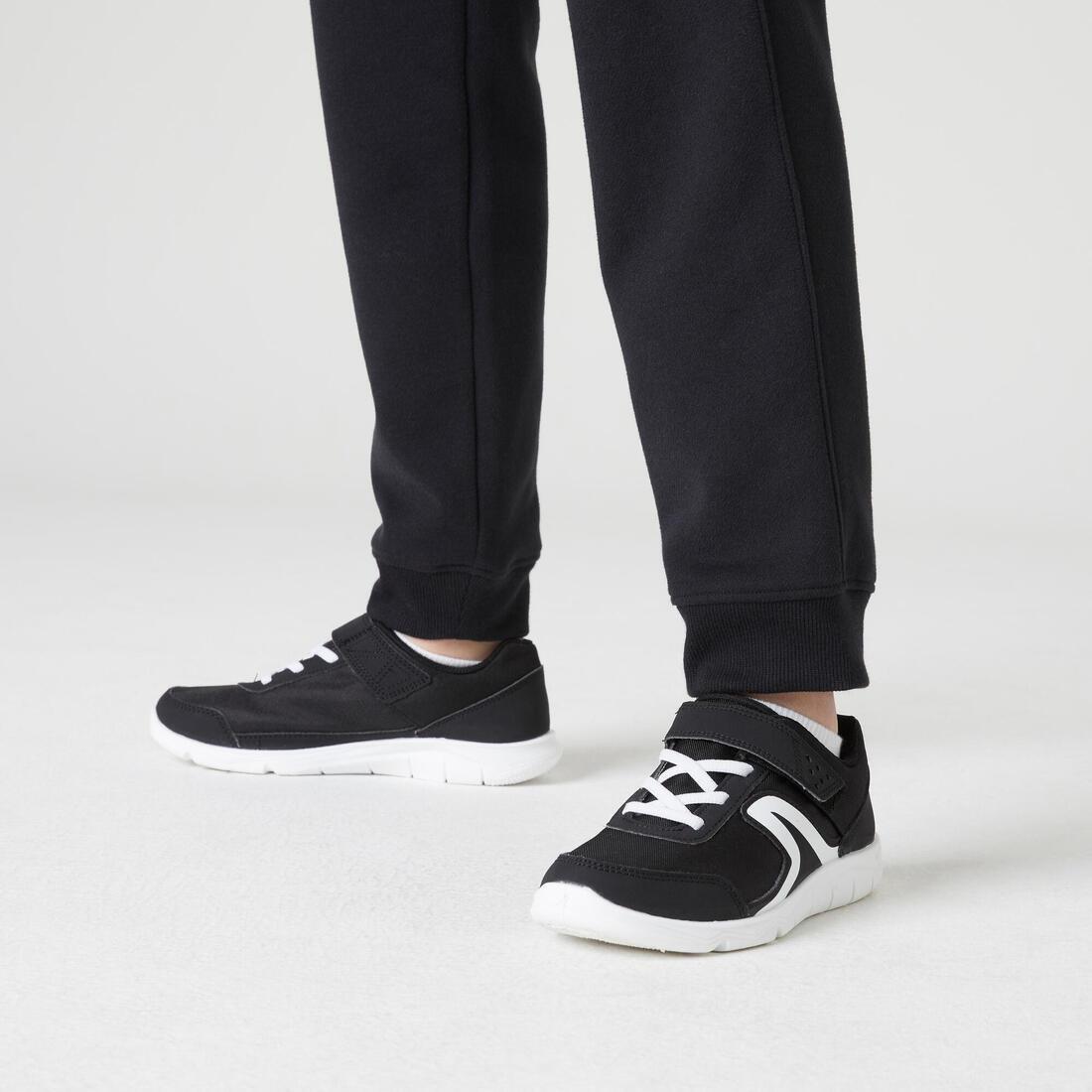 Kids Basic Jogging Bottoms with Pockets, Black, , large image number 4
