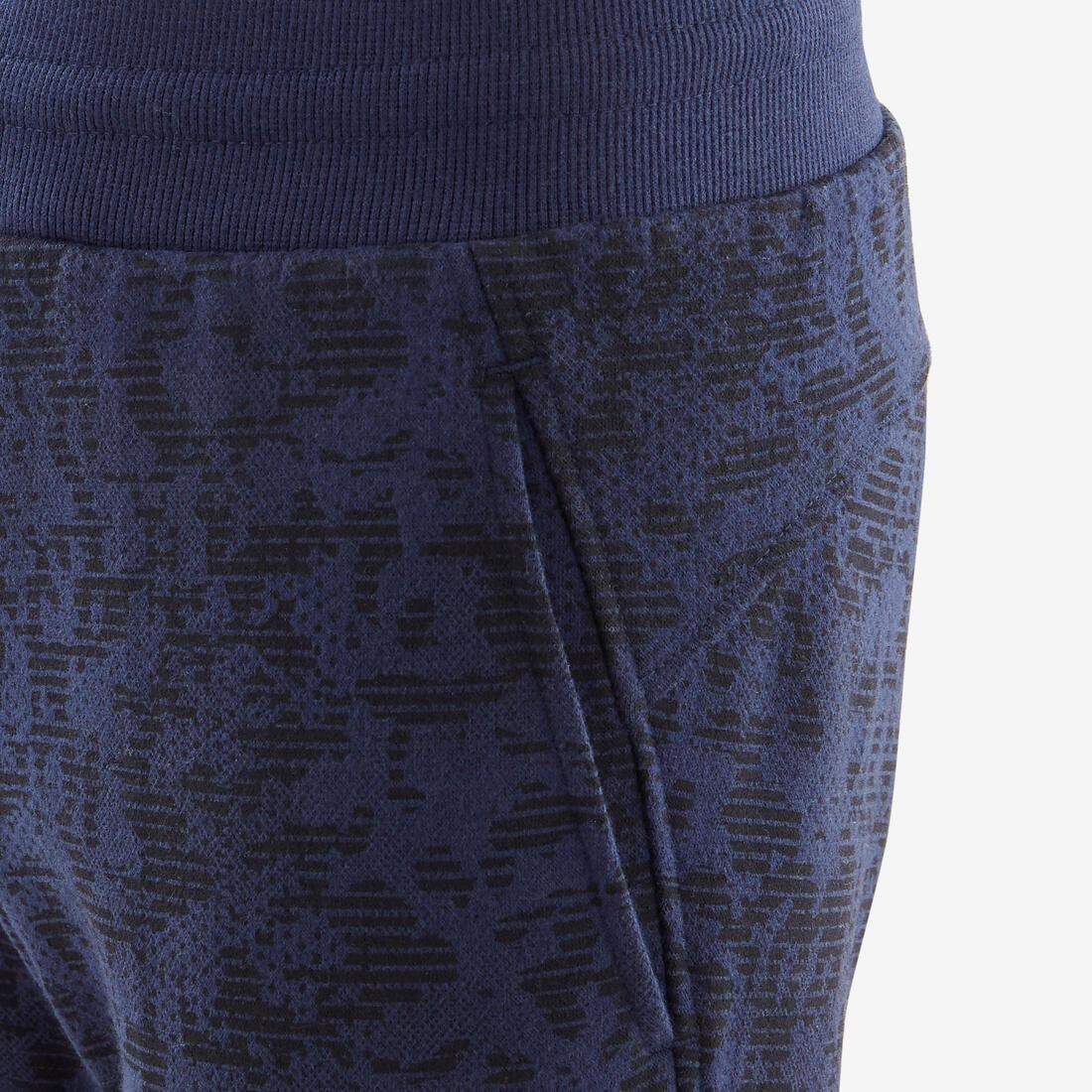 Kids Basic Jogging Bottoms with Pockets, Black, , large image number 14