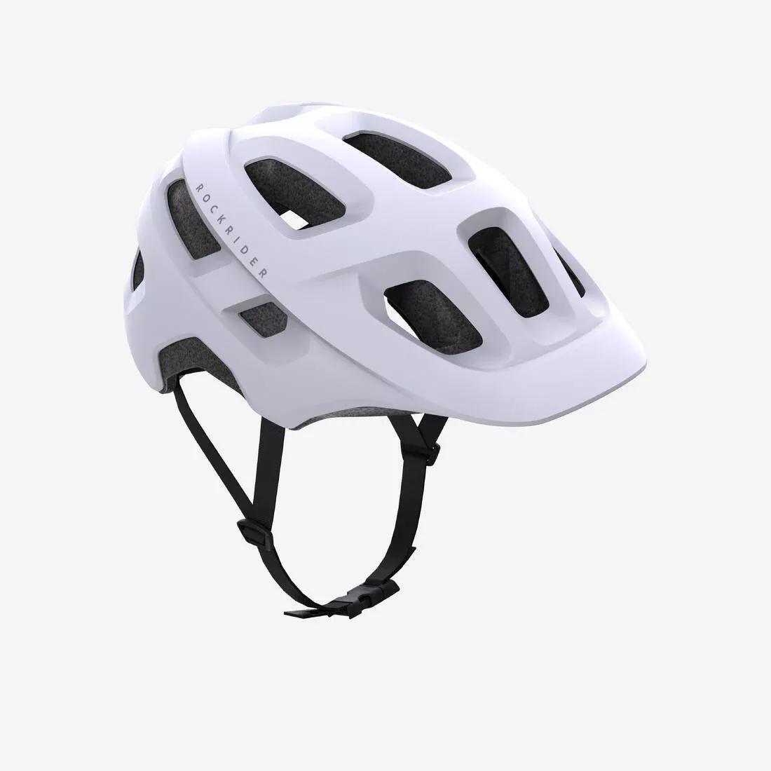 ULTRA WHITE Mountain Bike Helmet EXPL 100, No Color, medium