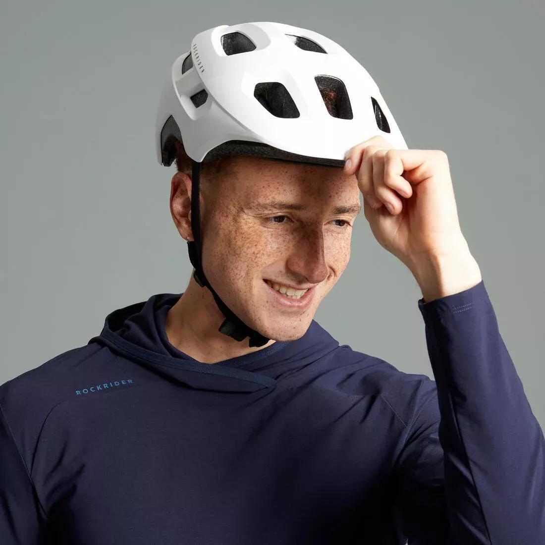 ULTRA WHITE Mountain Bike Helmet EXPL 100, , large image number 1