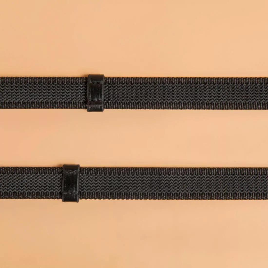 Horse Riding Reins, Black, 5401_000, large image number 2