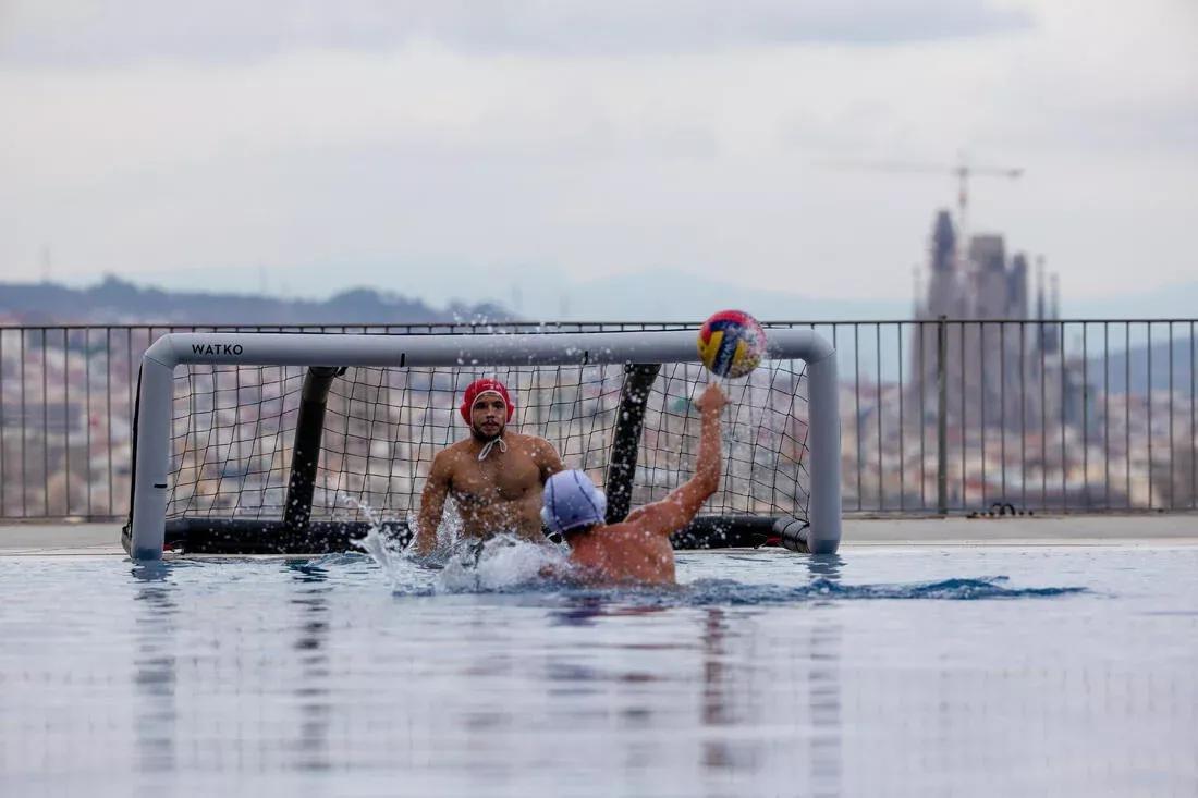 Water Polo Ball - Wp900 Size 5, Red, No Color, large image number 7