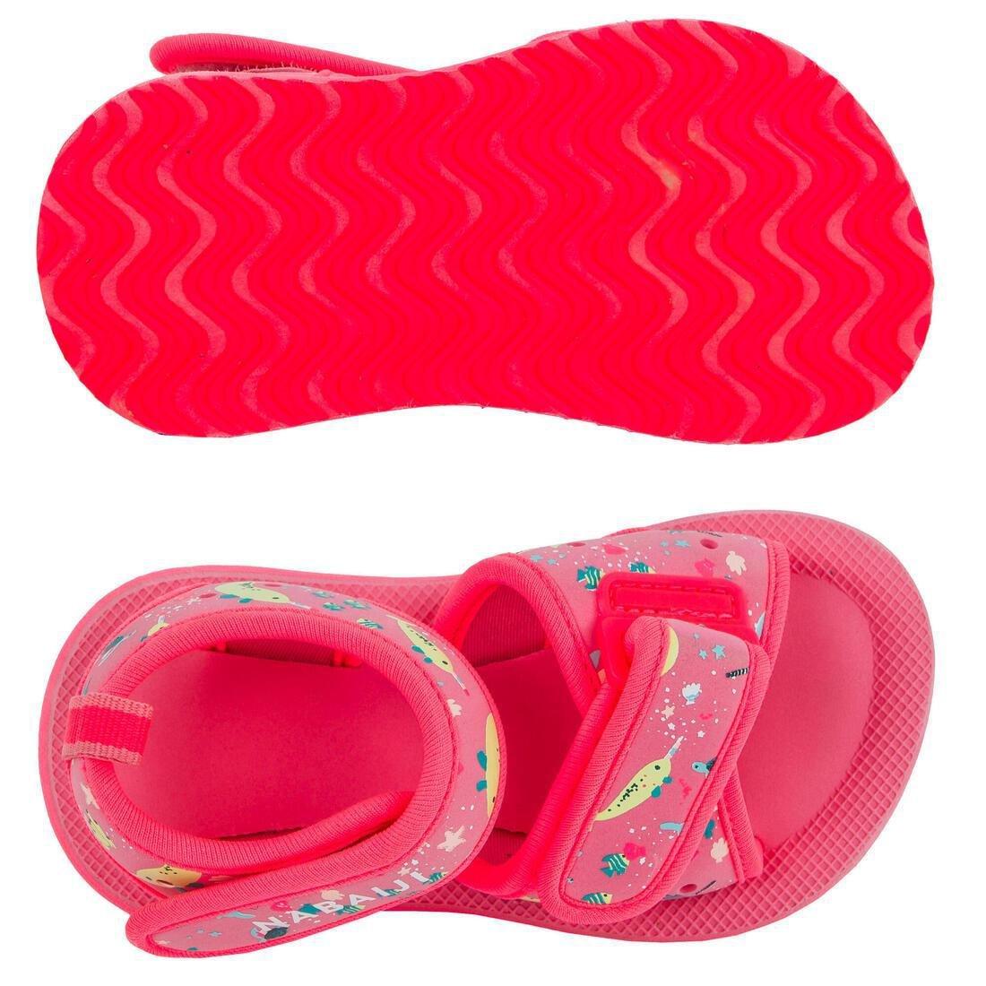 Baby Swimming Sandals, Red, , large image number 5