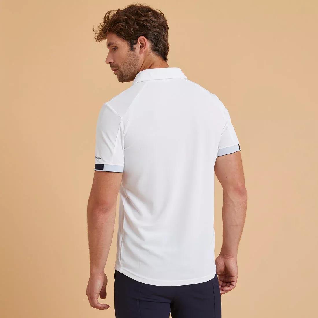 Men Horse Riding Polo Shirt, Asphalt Blue, , large image number 11