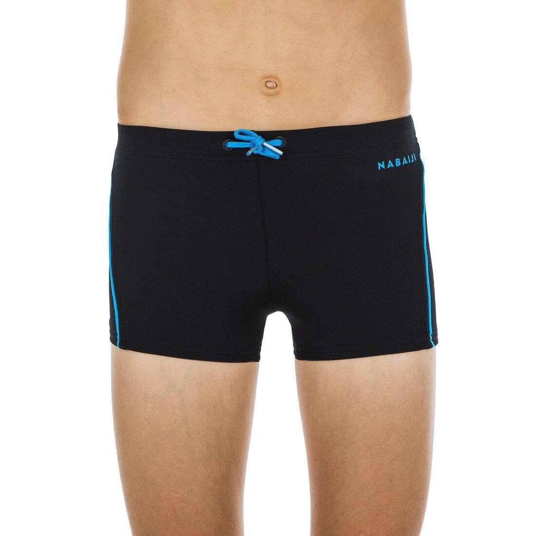 Boys' Swimming Boxer 100 Plus, Black, , large image number 2