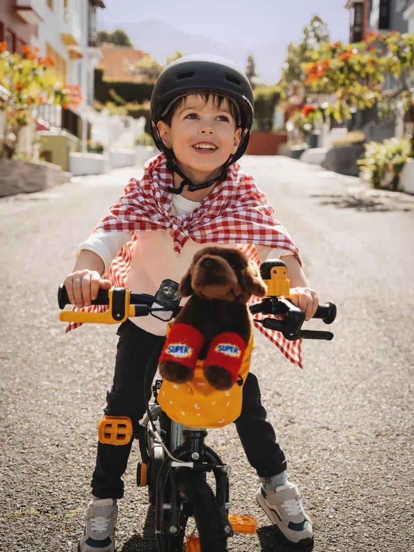 Kids Unisex 2-6 Years Bike And Balance Bike Handlebar Bag, Orange, No Color, large image number 7