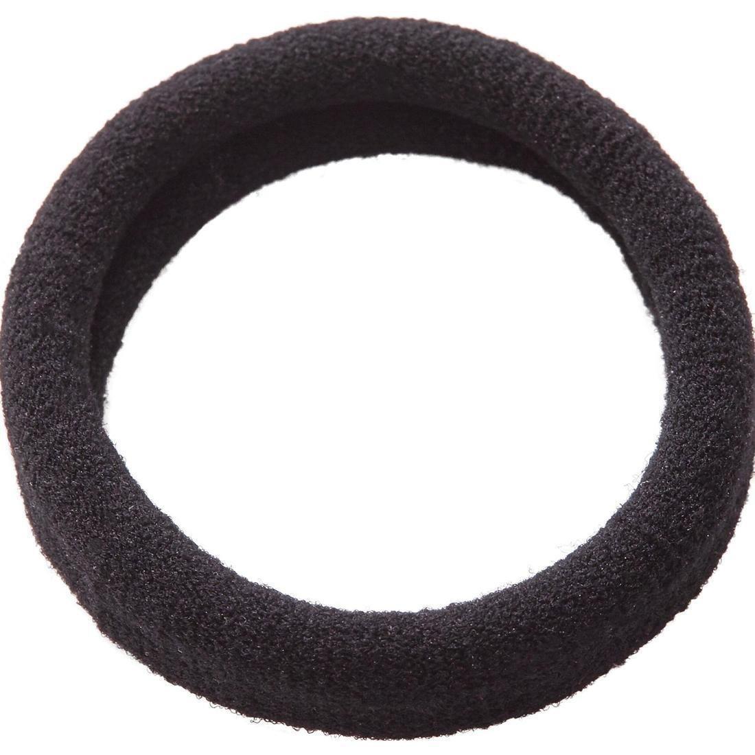 Women's Fitness Cardio Training Hair Scrunchy, Black, No Color, large image number 6