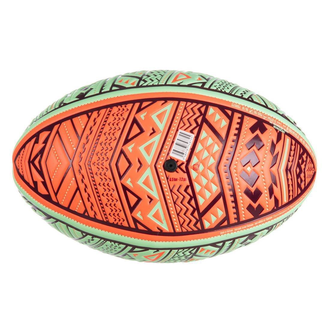 Beach Rugby Ball R100 4 Maori, No Color, large image number 8