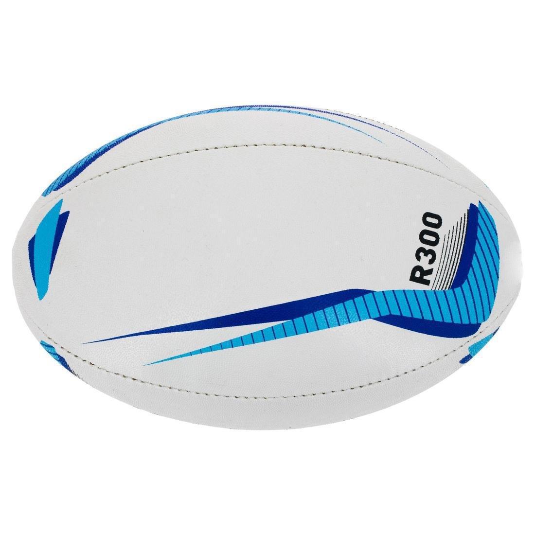 R300 4 Rugby Ball-White, No Color, large image number 8