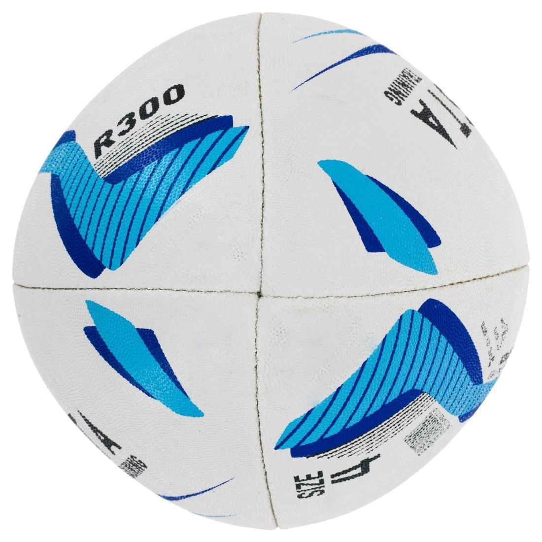 R300 4 Rugby Ball-White, No Color, large image number 9