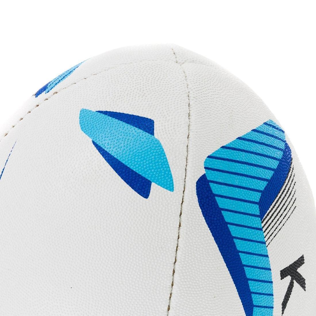 R300 4 Rugby Ball-White, No Color, large image number 10
