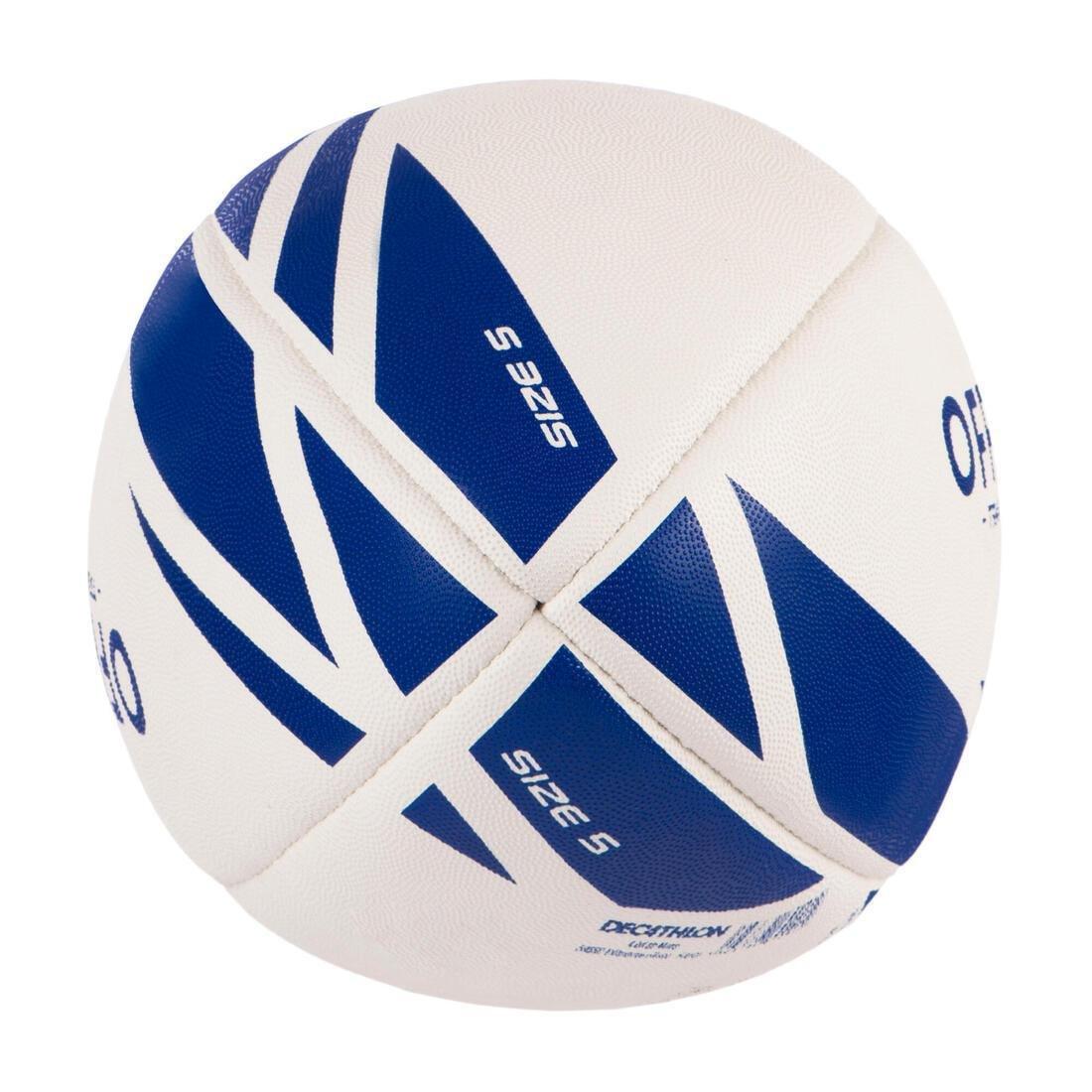 Rugby Training Ball R100-White, No Color, large image number 3