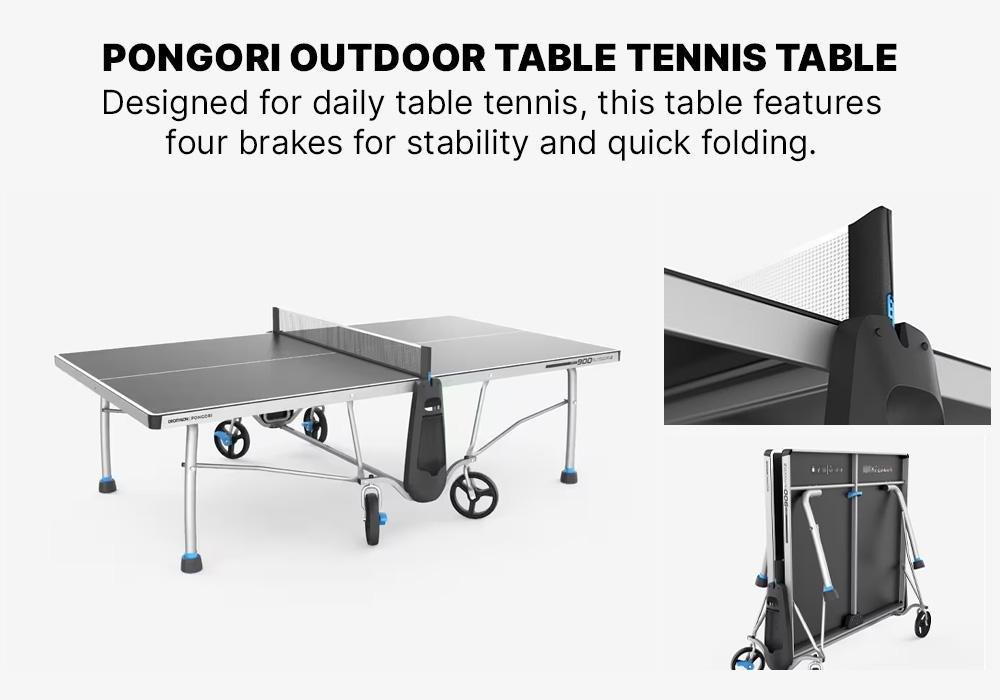 Outdoor Table Tennis Table - Ppt 900.2, Grey, 5401_000, medium
