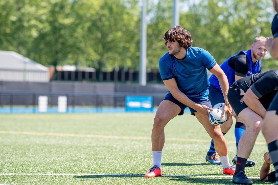 Rugby Ball R500 Match, White, No Color, large image number 10