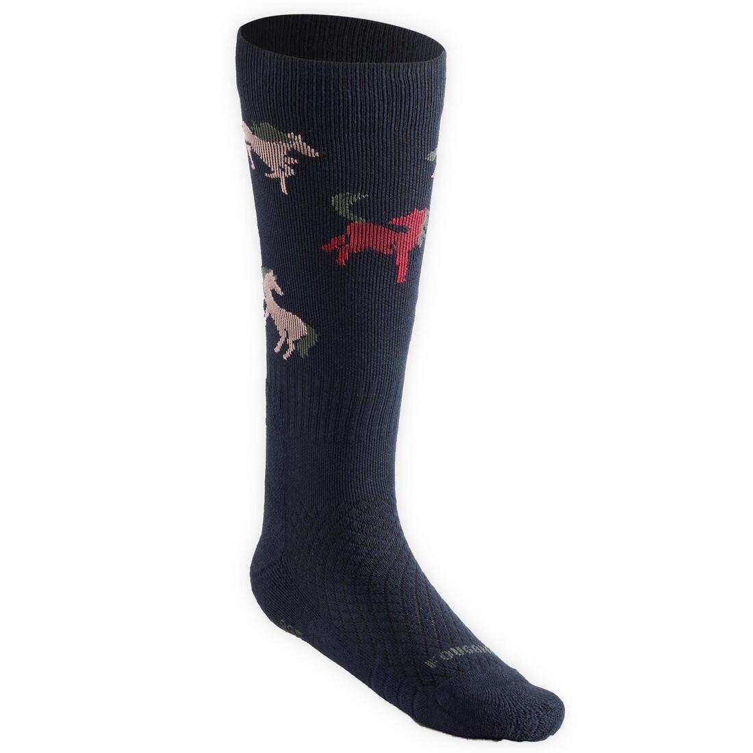 Kids Riding Socks Sks 500, Blue, , large image number 0