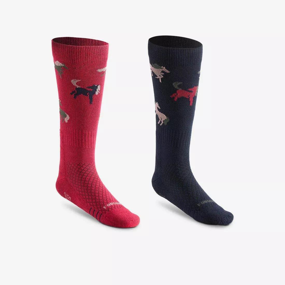 Kids Riding Socks Sks 500, Blue, , large image number 1