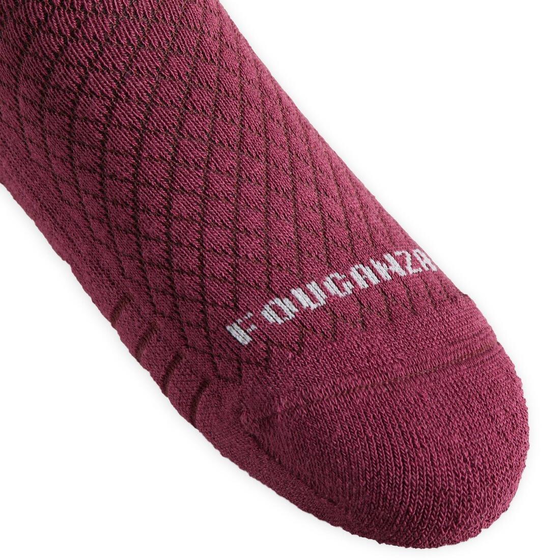 PINK Kids' Riding Socks SKS 500 - Navy/Midnight Print, No Color, large image number 13