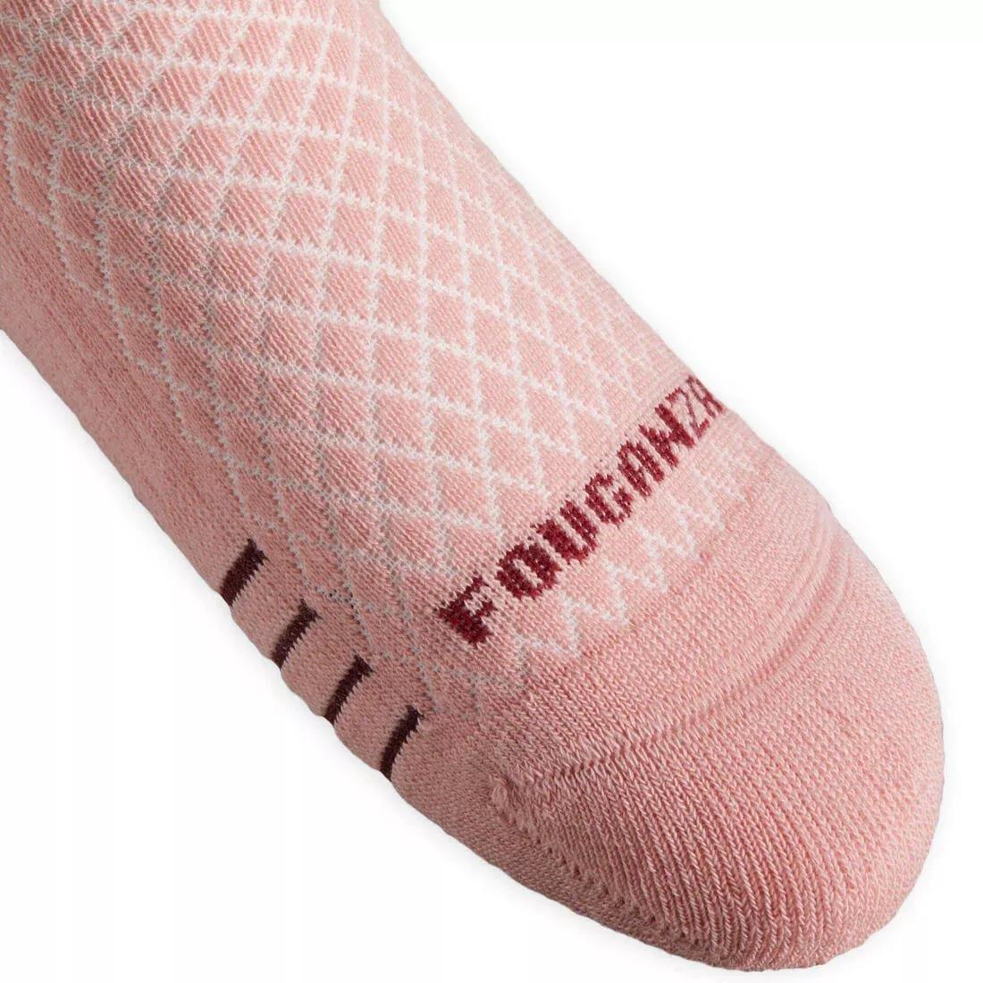PINK Kids' Riding Socks SKS 500 - Navy/Midnight Print, No Color, large image number 14