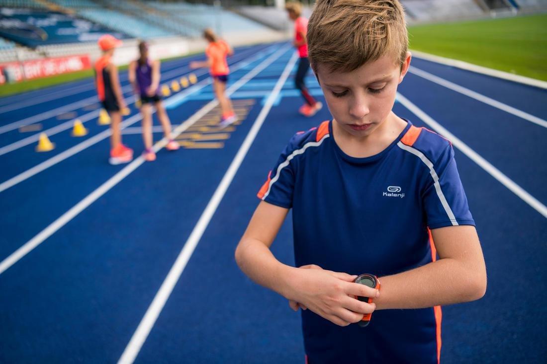 Men RUNNING STOPWATCH - W200M, Navy Blue, No Color, medium