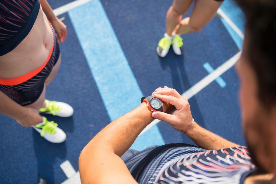 Men RUNNING STOPWATCH - W200M, Navy Blue, No Color, large image number 9