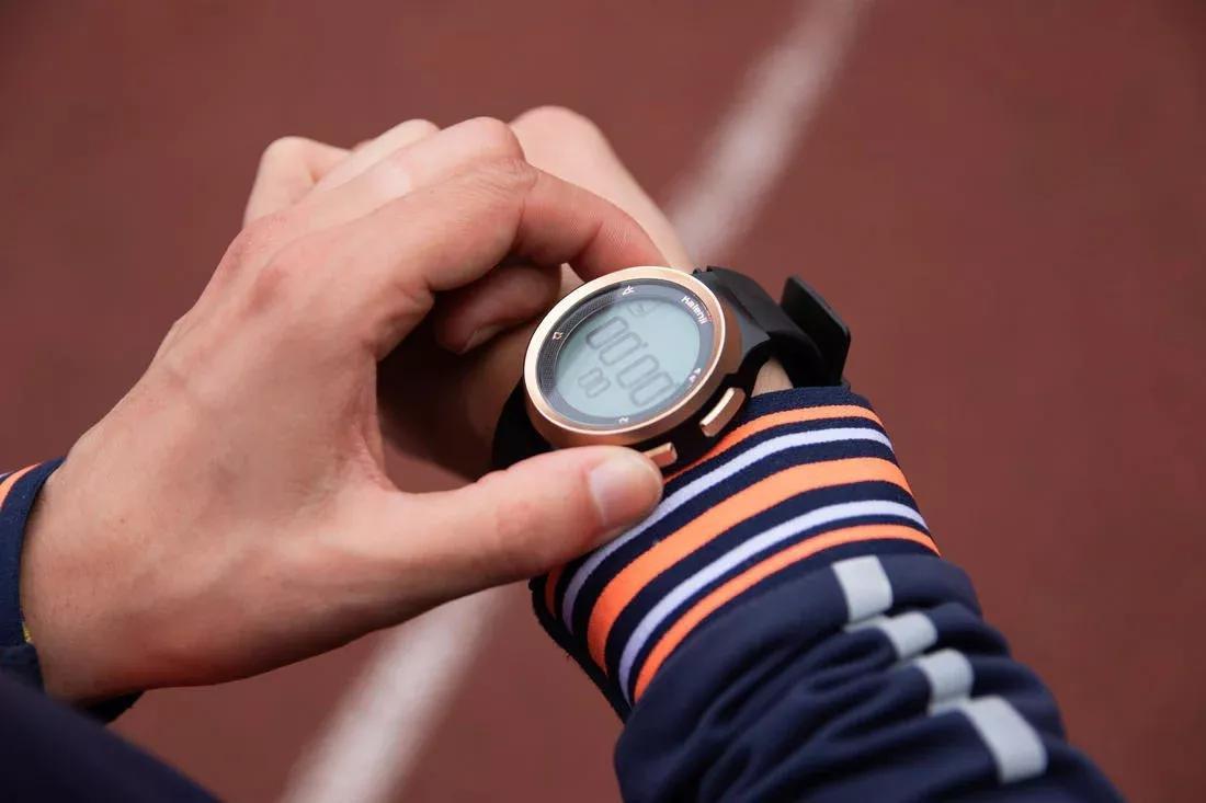 W900 Men's Rnning Stopwatch Reverse Screen, Black, No Color, large image number 3