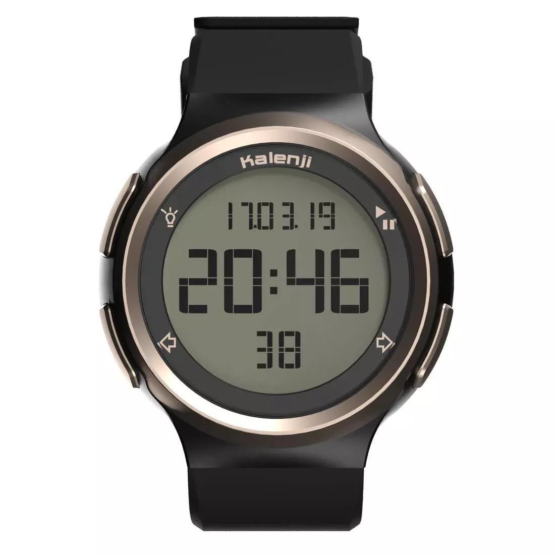 W900 Men's Rnning Stopwatch Reverse Screen, Black, No Color, large image number 9
