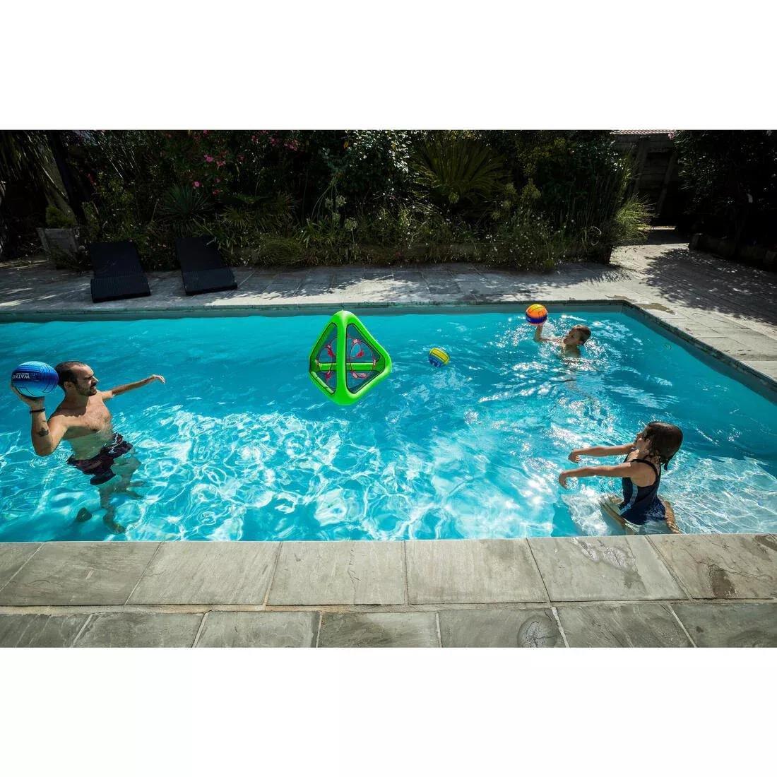 Pool target game - 360 firshoot, Green, No Color, medium