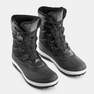 QUECHUA - Men's Warm Waterproof Snow Hiking Boots  - SH500 X- WARM - Lace, BLACK