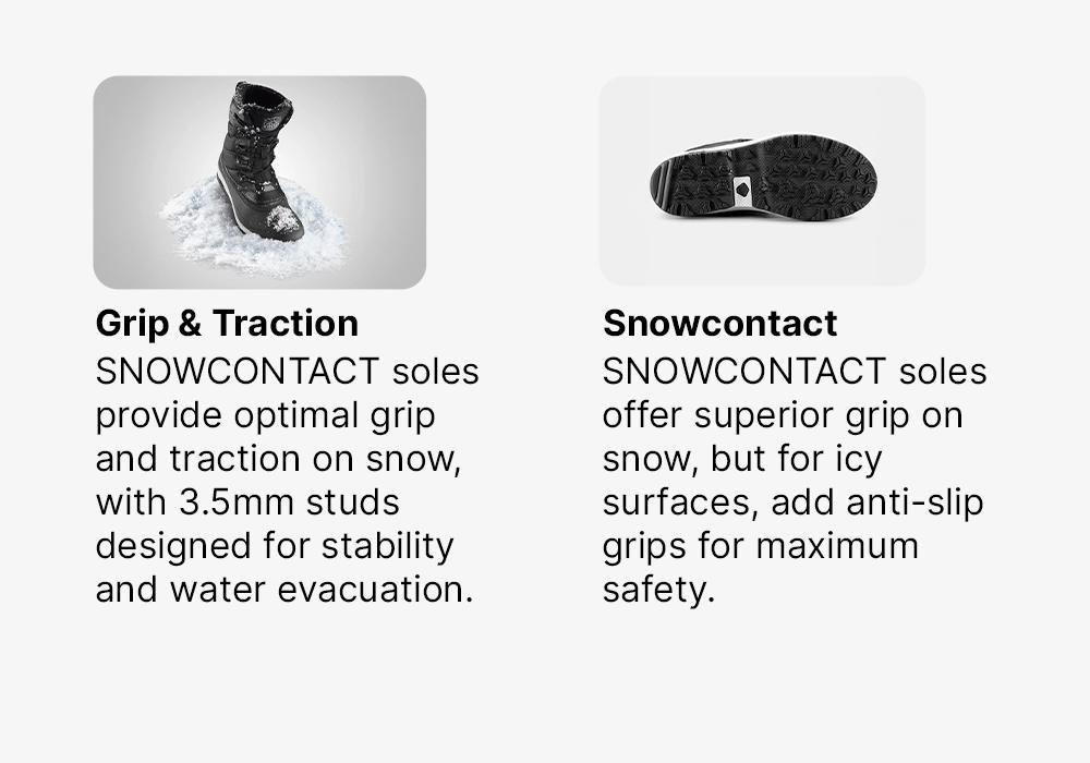 BLACK Men's Warm Waterproof Snow Hiking Boots  - SH500 X- WARM - Lace, No Color, large image number 11